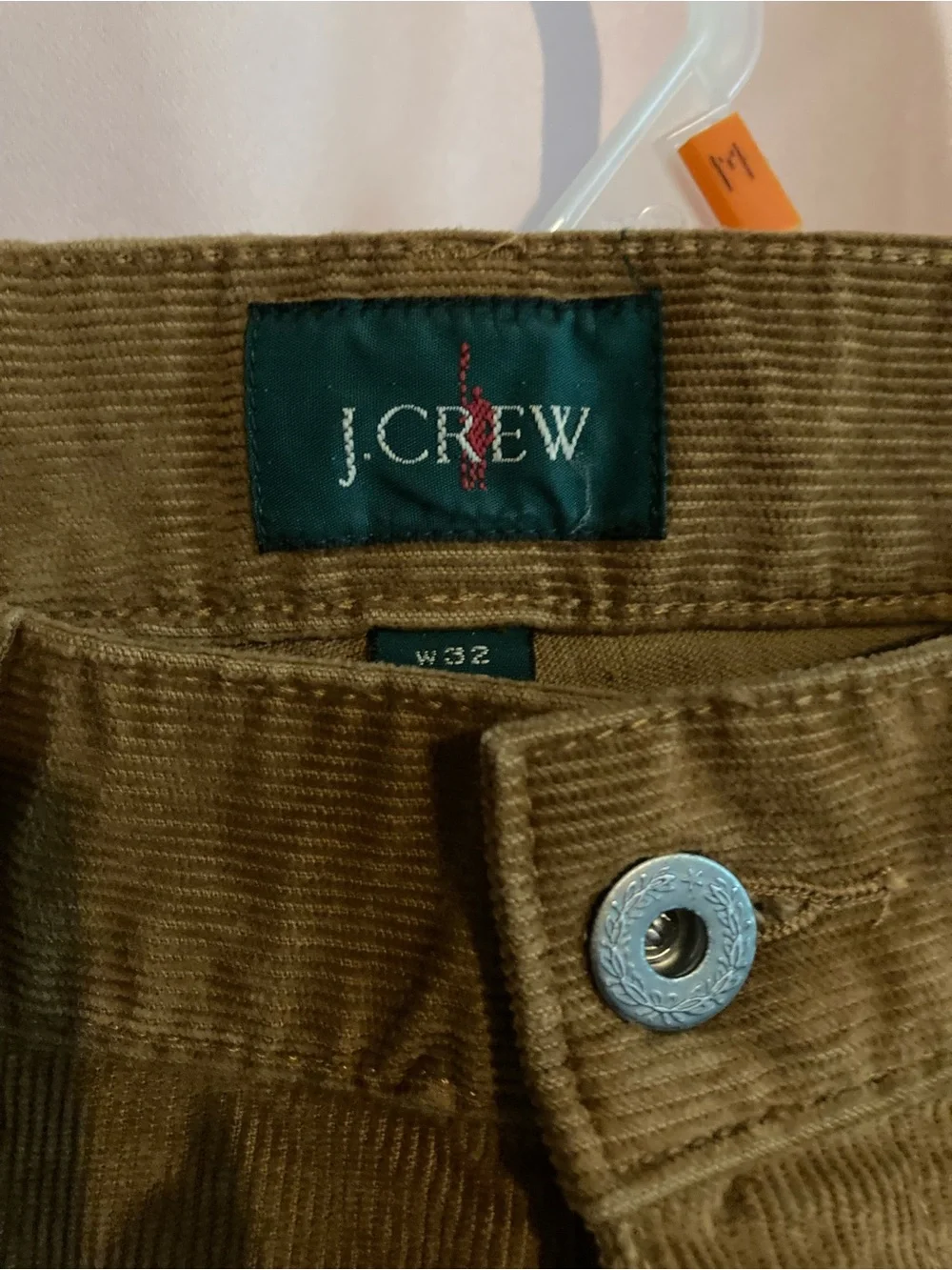 J. Crew Men's brown Corduroy Trousers